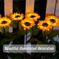 🔥2025 Hot Sale🔥Lampes solaires à LED pour jardin en forme de tournesol🌻