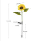 🔥2025 Hot Sale🔥Lampes solaires à LED pour jardin en forme de tournesol🌻