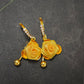 Women's Versatile Gold Rose Earrings