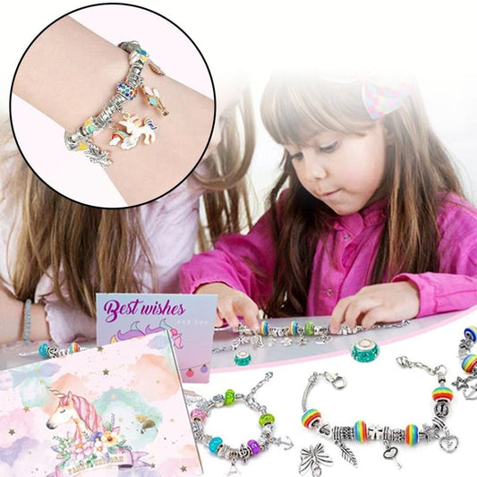 🎄 Vente de Noël anticipée -50% 🎁 Kit de fabrication de bracelets charmants