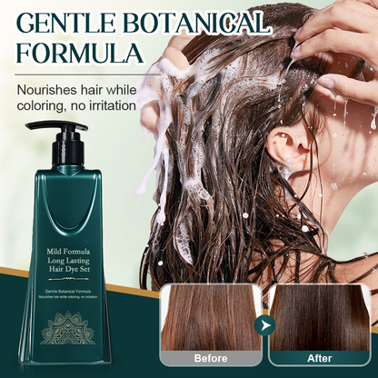⏳Offre à durée limitée⏰Kit de coloration capillaire longue durée à formule douce🧴