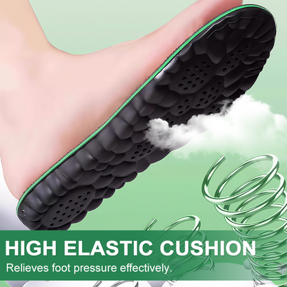 Semelles respirantes avec absorption des chocs