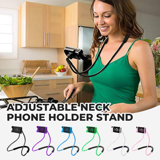 Support de Téléphone Ajustable pour le Cou