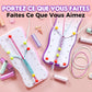Kit DIY de Fabrication de Bracelets - Cadeau pour Enfants - Améliore les Compétences Manuelles