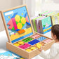 🧩46% DE RÉDUCTION! ✨ PUZZLE MAGNÉTIQUE BOIS - 120 Pièces aux Couleurs Vives, Jeu Éducatif pour Développer la Créativité des Enfants 🎨👧