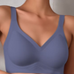 Soutien-gorge sans armature, sans coutures et à couverture totale pour femme