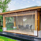 Bâche isolante transparente imperméable à usage intensif