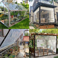 Bâche isolante transparente imperméable à usage intensif