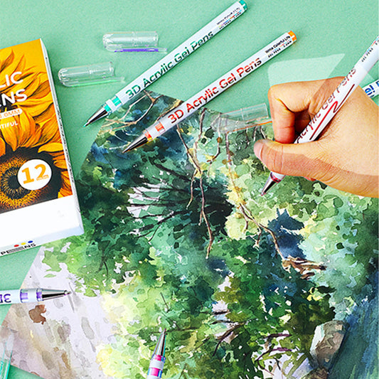 ⏳Spécial à durée limitée⏰Ensemble de stylos gel multicolores🎨🖋️