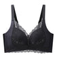 Soutien-gorge minimiseur en dentelle respirante sans armatures pour femme