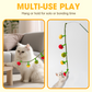 Ficelle interactive en forme de fruit pour chat