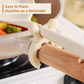 Support multifonction en silicone pour poignées de casseroles et spatules