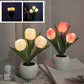 Lampe de Table LED Tulipe – Lampe de Nuit Fleur