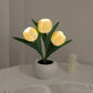 Lampe de Table LED Tulipe – Lampe de Nuit Fleur