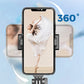 Trépied Perche à Selfie Extensible pour Téléphone avec Télécommande Détachable