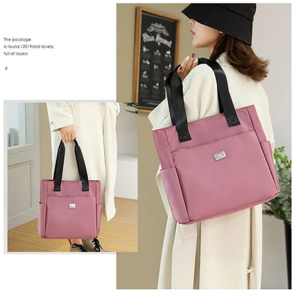 🔥Spécial Nouvel An 49% de réduction🔥Sac à bandoulière en nylon imperméable multi-poches de grande capacité 2024👜