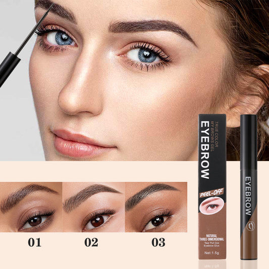 🔥Spécial Nouvel An 49% de réduction🔥[Meilleur cadeau pour elle] Crème teintée pour sourcils détachables