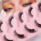 🔥Spécial Nouvel An 49% de réduction🔥5 paires de faux cils Cat Eye Natural Look
