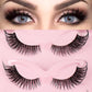 🔥Spécial Nouvel An 49% de réduction🔥5 paires de faux cils Cat Eye Natural Look