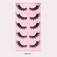 🔥Spécial Nouvel An 49% de réduction🔥5 paires de faux cils Cat Eye Natural Look