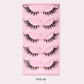 🔥Spécial Nouvel An 49% de réduction🔥5 paires de faux cils Cat Eye Natural Look