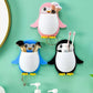 🔥Spécial Nouvel An 49% de réduction🔥Boîte de rangement murale en forme de pingouin mignon